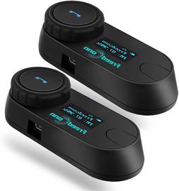 Freedconn Tcom-Sc Micro-Casque Bluetooth Avec Interphone Et 