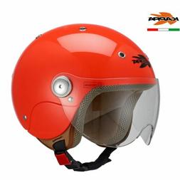 KAPPA HKJ03BR367 Casque Jet B&eacute;b&eacute; Enfant KJ03 Bubble Rouge 