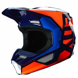 Cross Mx Casque - Prix Orange/bleu Enfants Quad V&eacute;lo