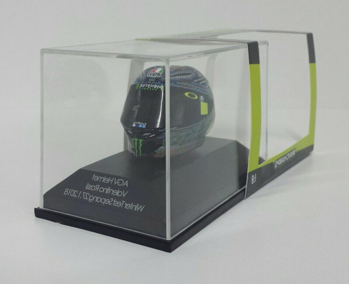 1 8 valentino rossi modele diecast casque