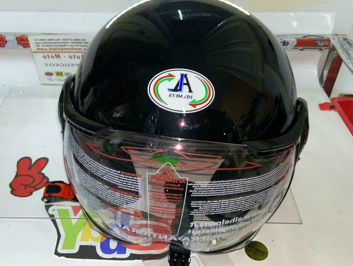 106 casque jet bebe enfant avec visiere