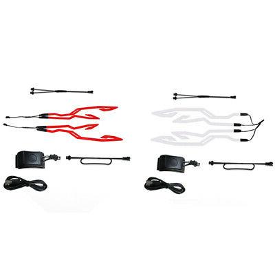 4 en 1 casque de moto nuit