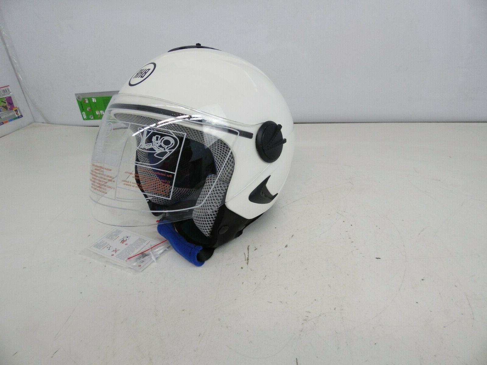 706 bebe blanc casque de moto scooter