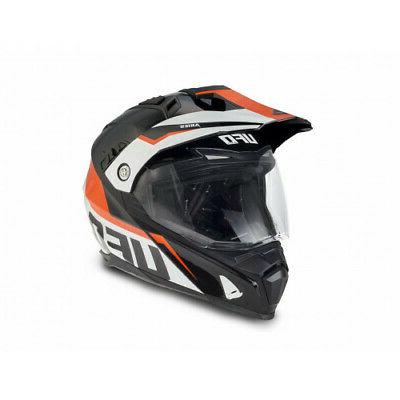 801000690167 casque aries noir orange blanc taille