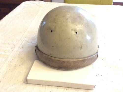 ancien casque forme bol moto geno paris
