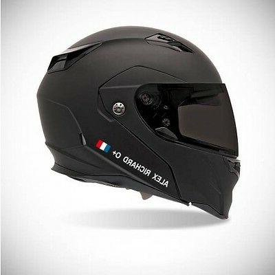 autocollant pour casque de moto sticker identite