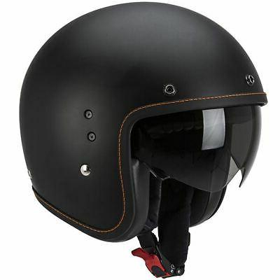 belfast mat noir moto casque