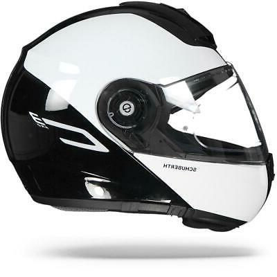 c3 pro split blanc casque moto modulable
