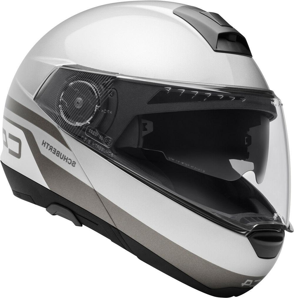 c4 pulse argent moto casque petit