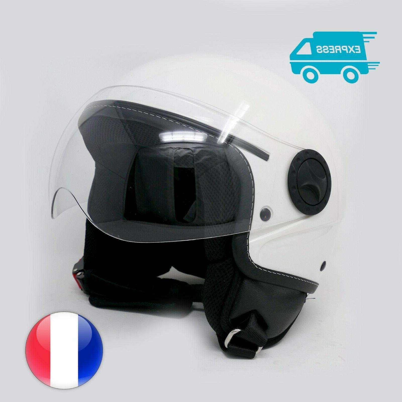 casque bol 515 italian flag blanc brillant