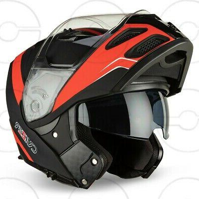casque de moto approuve double visiere casques