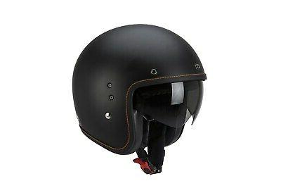 casque de moto belfast couleur noir mat