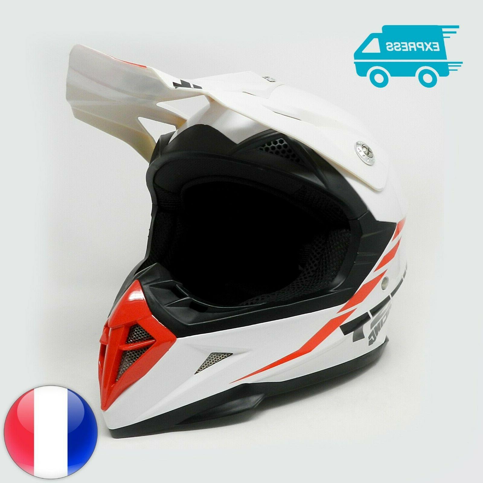 casque de moto enfant motocross cross off