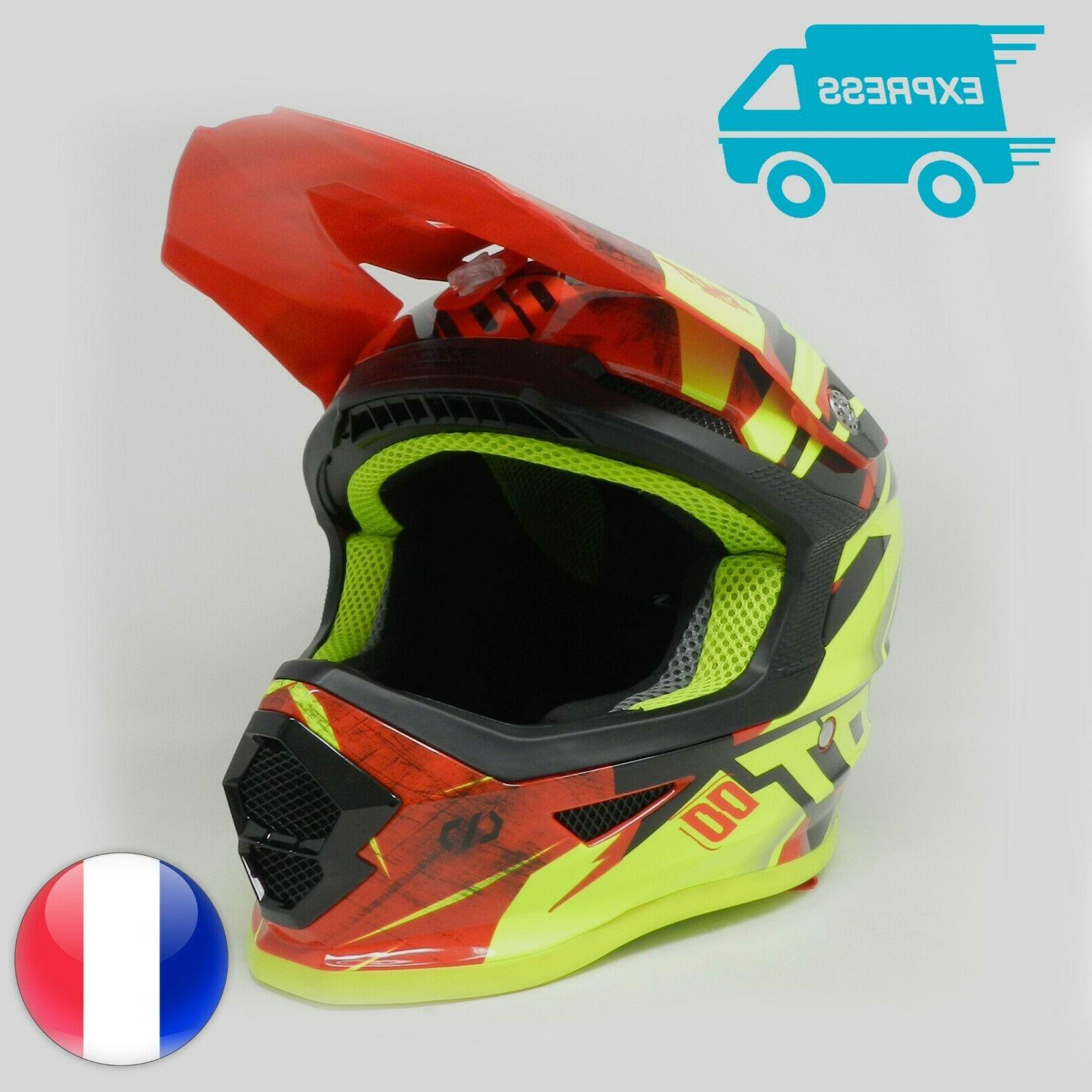 casque de moto enfant motocross cross off