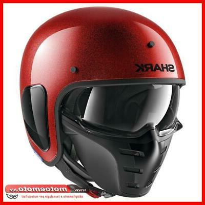 casque de moto fibre s drak paillettes