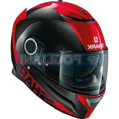 casque de moto spartan integrale carbone drr