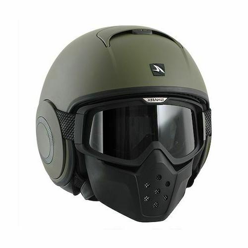 casque de moto street drak vert taille