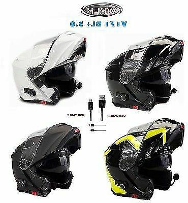casque de moto v171 bluetooth casque modulaire