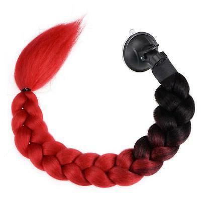 casque decoration natte galon ventouse pour moto