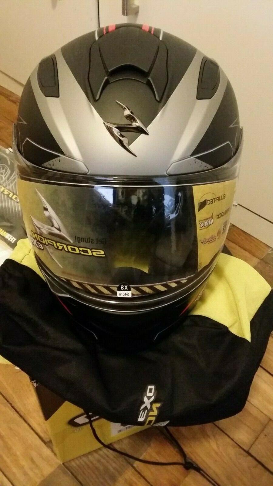 casque exo 510 air cross noir rouge