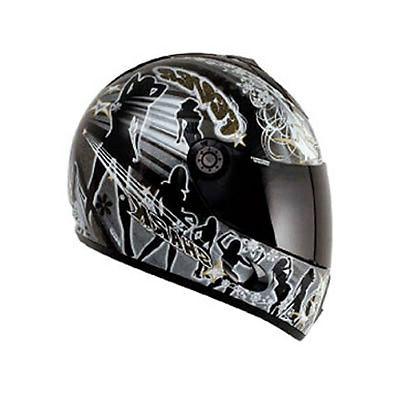 casque femme s800 fever noir blanc