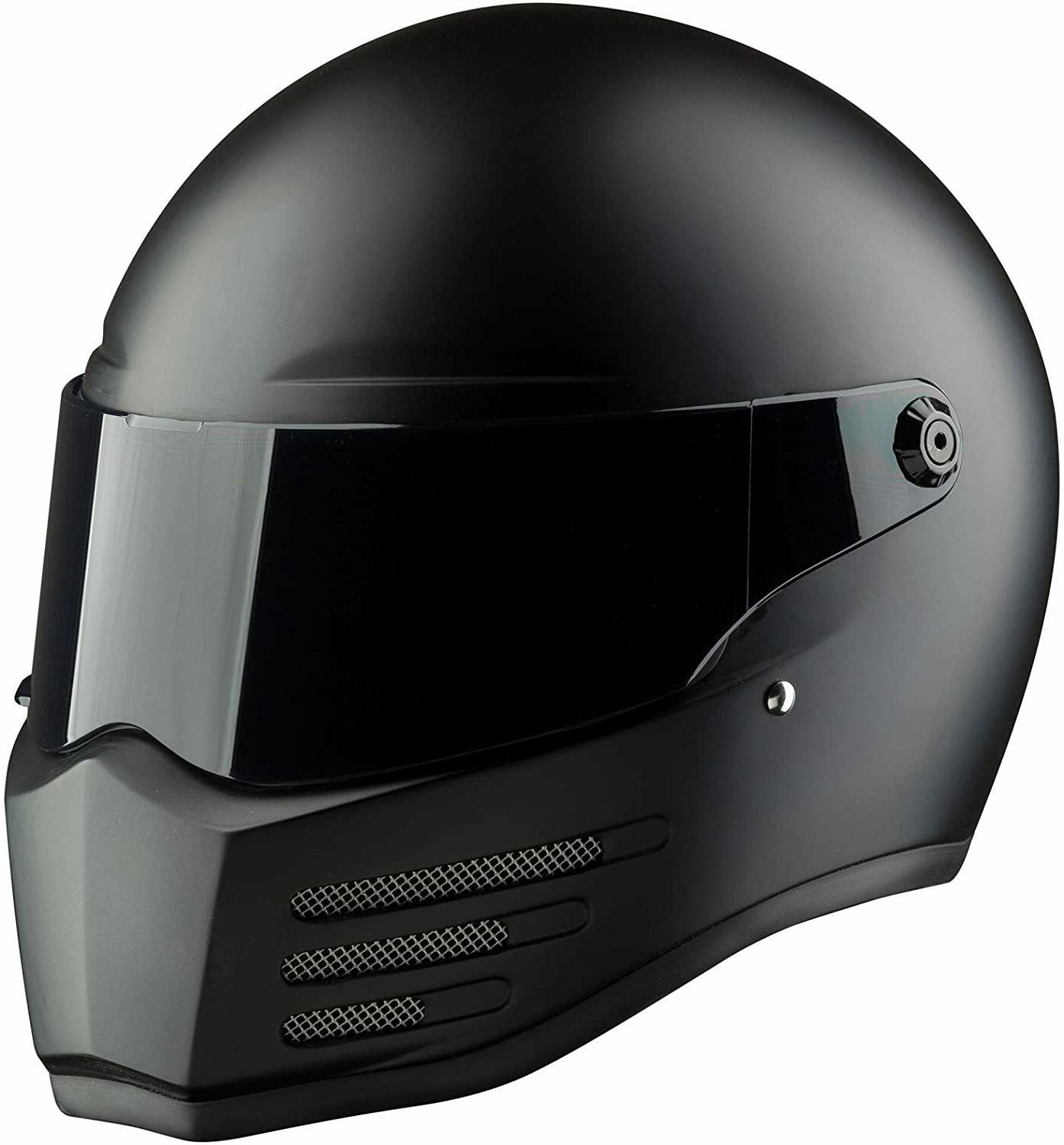 casque fighter noir mat taille s ece