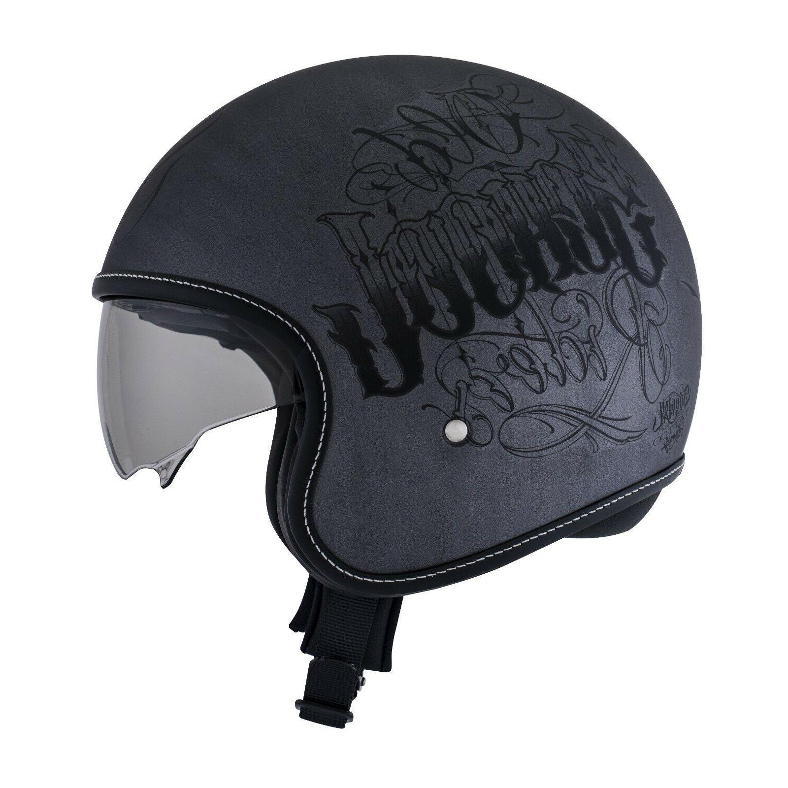 casque helm helmet jet rokk city old