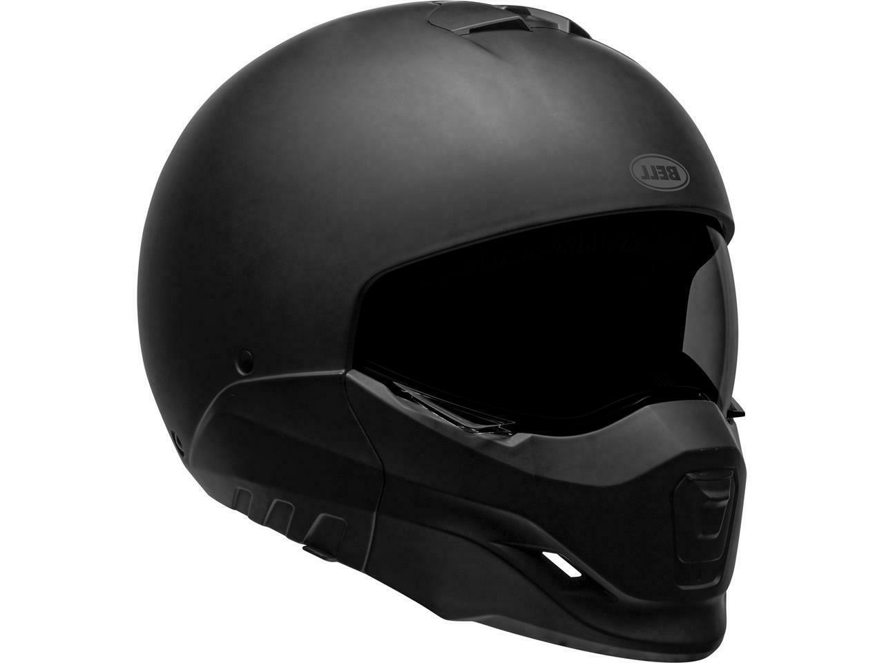 casque integral jet moto broozer matte black