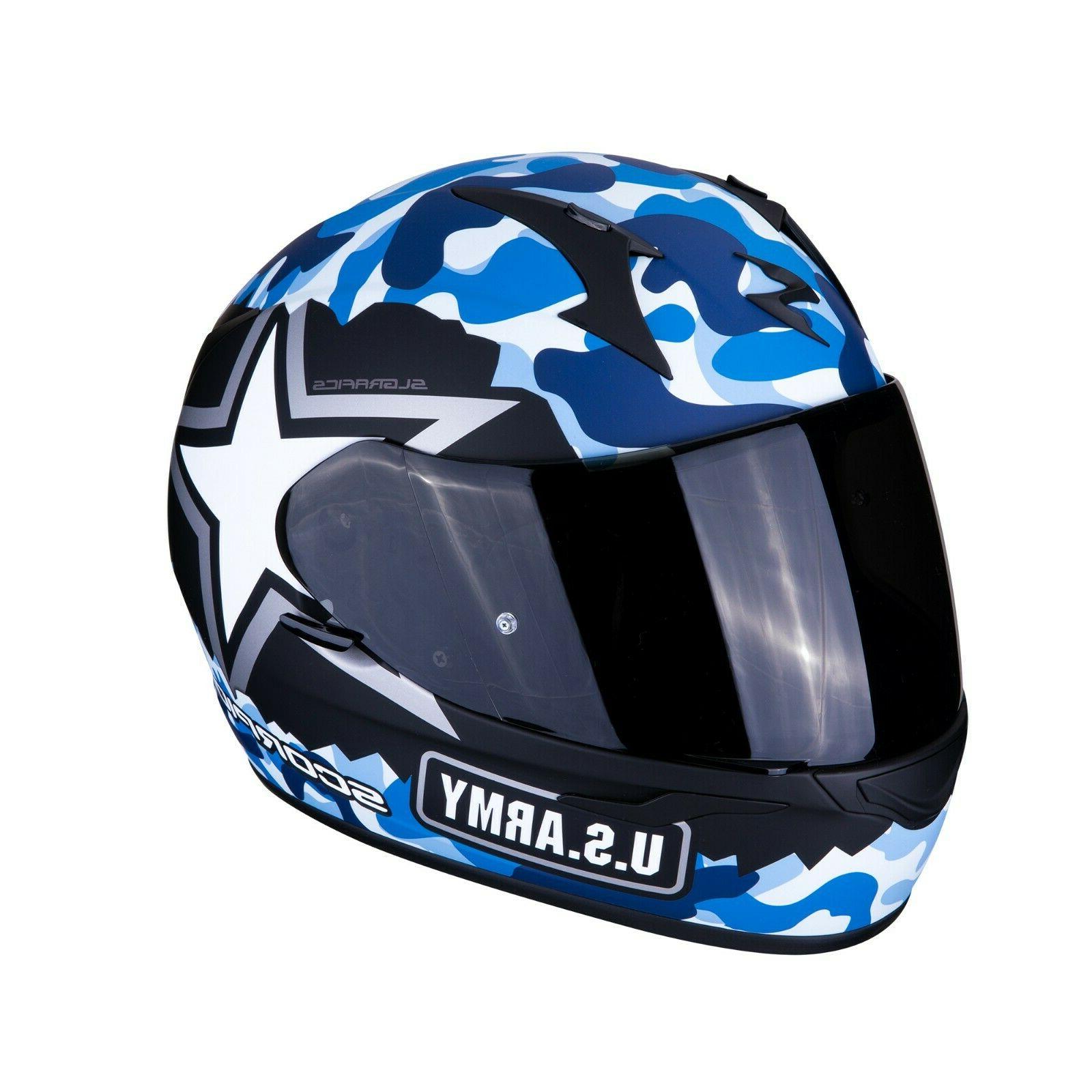 casque integral moto exo 390 army noir