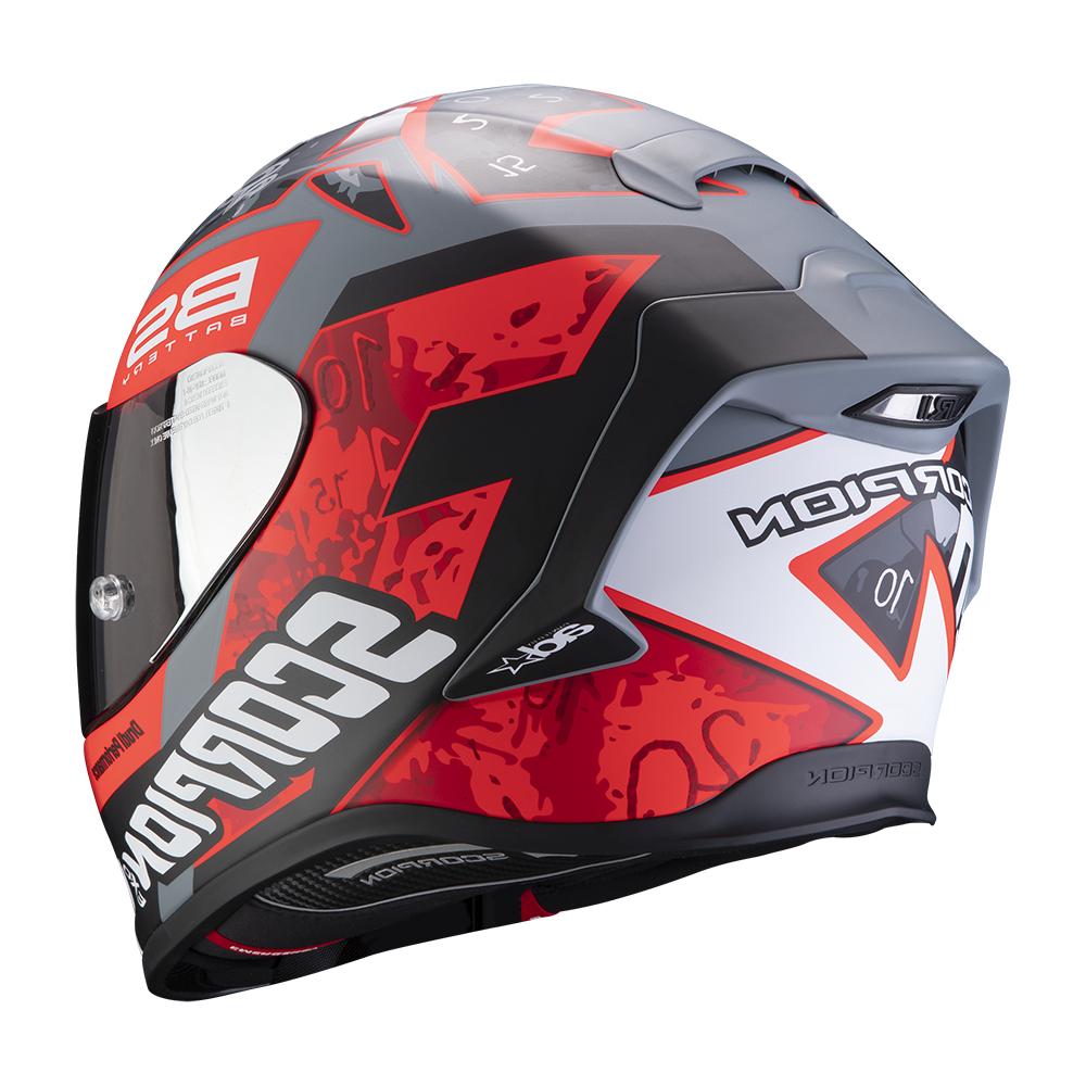 casque integral moto fibre exo r1 air