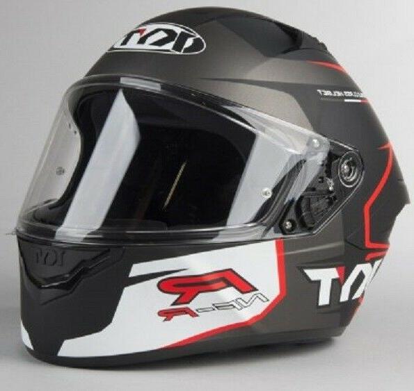 casque integral moto nfr track matt grey