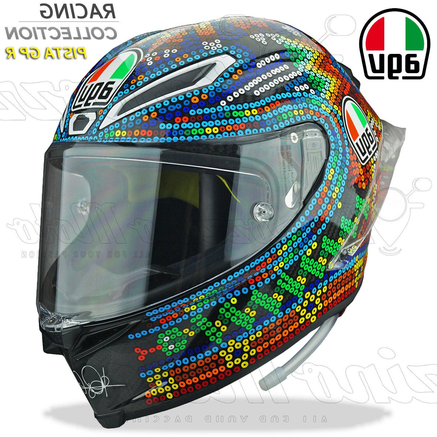 casque integral moto piste gp r carbone