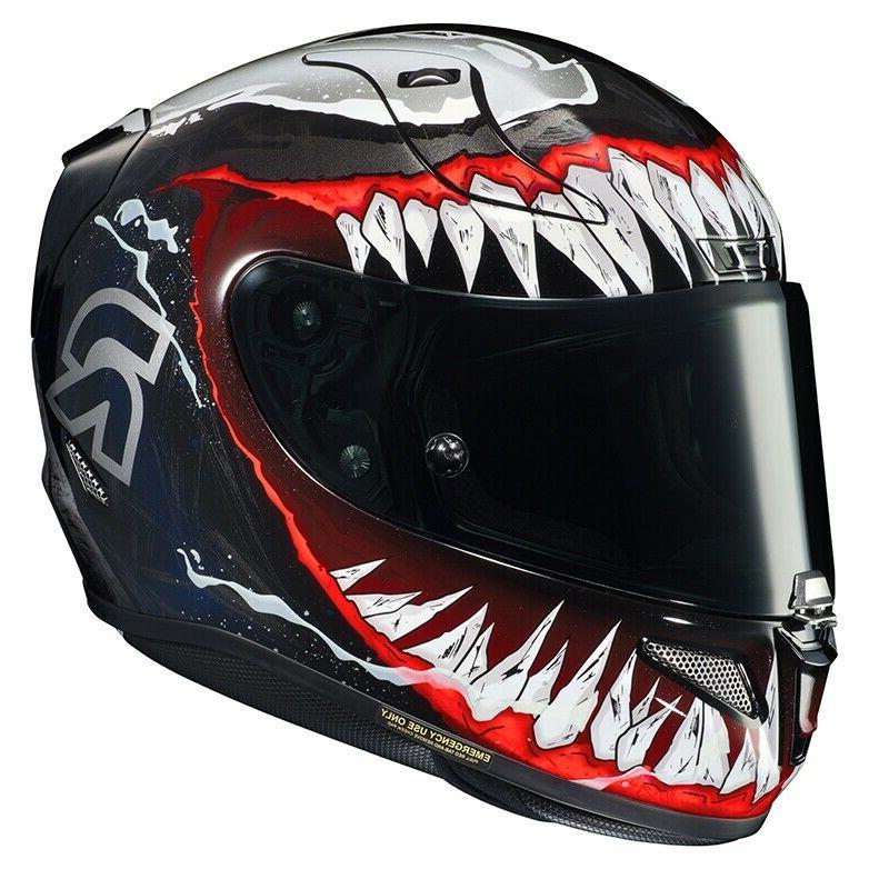 casque integral moto rpha11 marvel venom ii