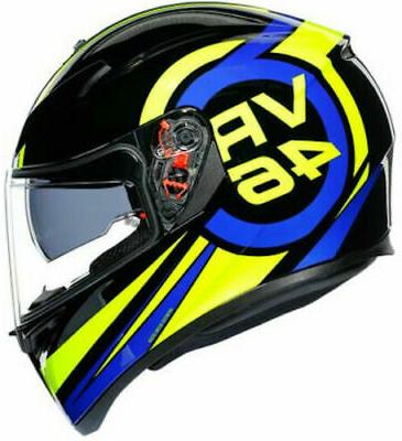 casque integrale k3 sv replica valentino rossi