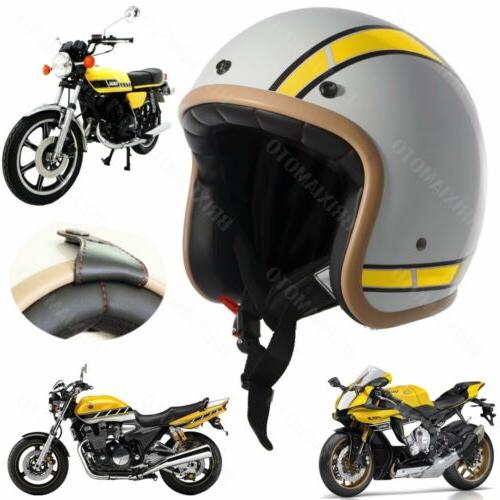 casque jet approuve tribute blanc brillant graphique