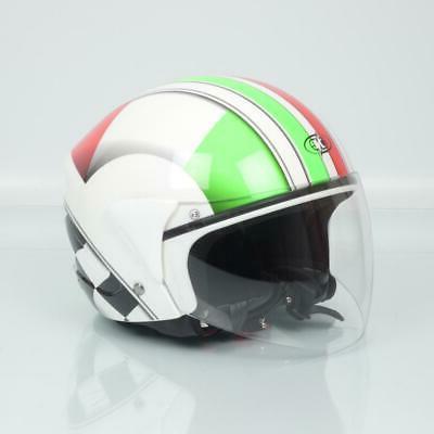 casque jet micro italy pour homme femme