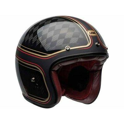 casque jet moto custom 500 carbon dlx
