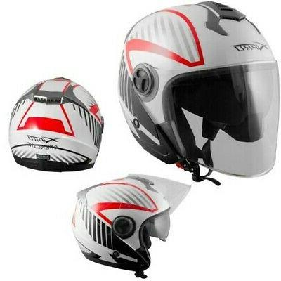 casque jet moto ece 22 05 double