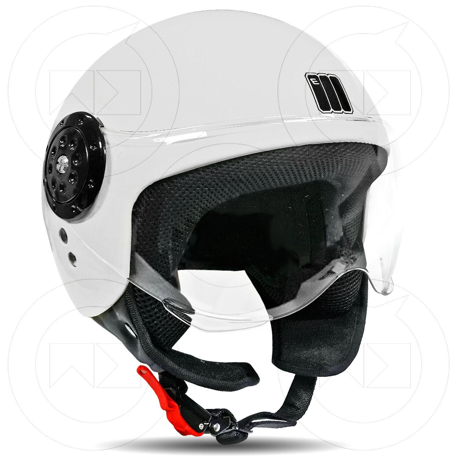 casque jet moto scooter homme femme approuve