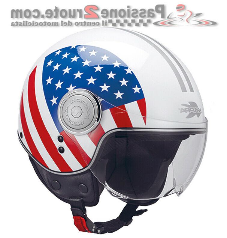 casque jet moto scooter kv8 national usa