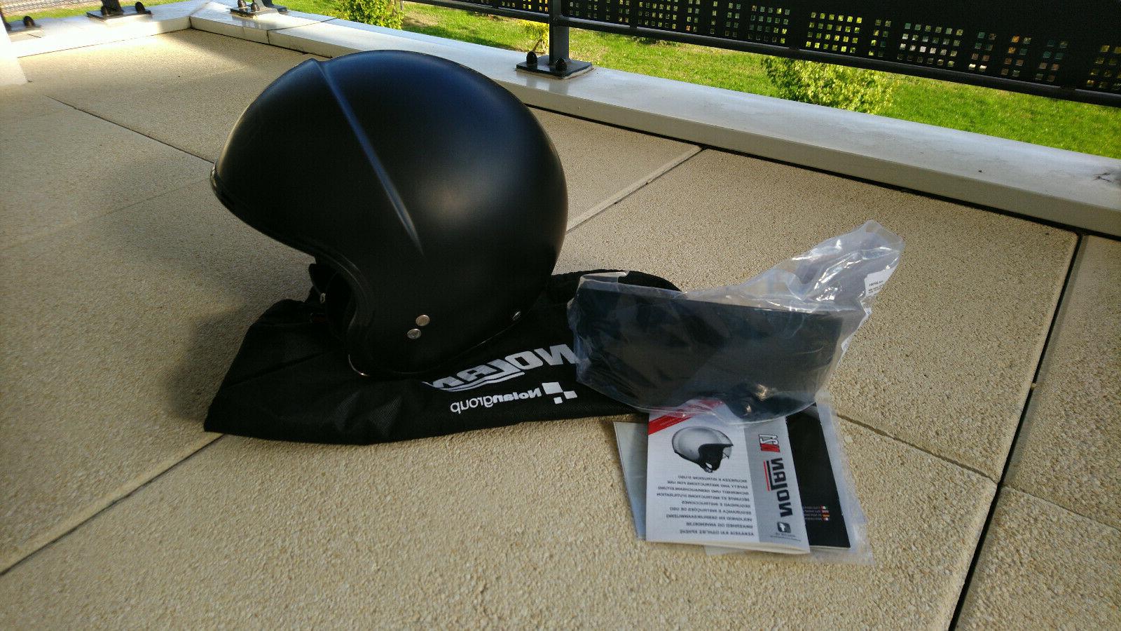 casque jet moto scooter n21 noir xl