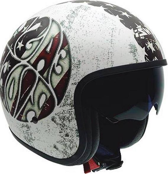 casque jet rolling3 sun graphics easy rider