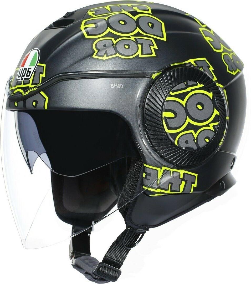 casque jet scooter moto orbyt valentino rossi
