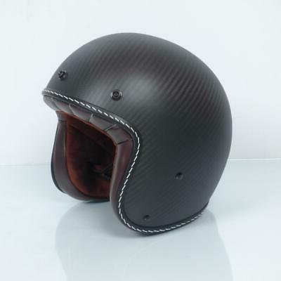 casque jet sunday carbon mat taille l