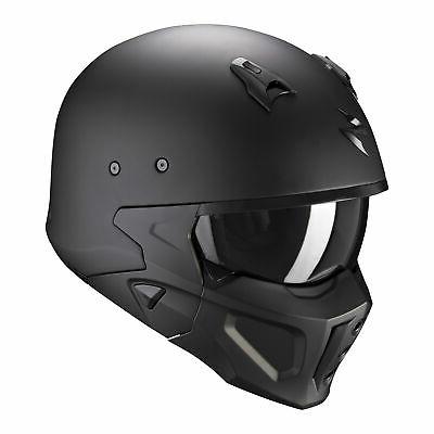 casque jet transformable covert x solid moto