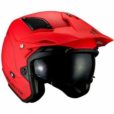 casque jet trial moto scooter district matt