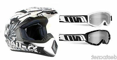 casque lunettes cross homologue moto enduro cross