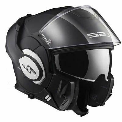casque modulable scooter moto ls2 valiant noir