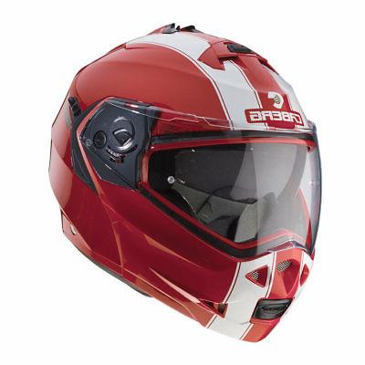 casque moduler duke ii 2 rouge blanc