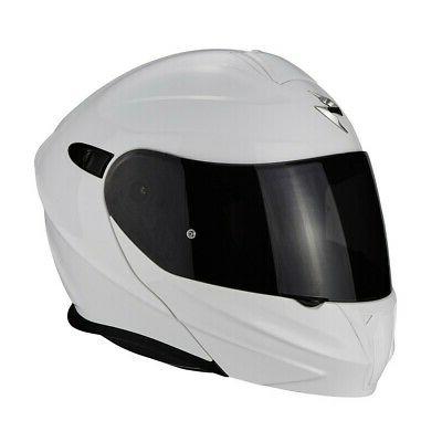 casque moduler exo 920 solid blanc
